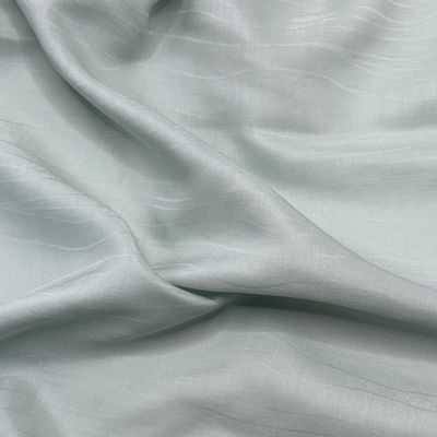110gm Composto de seda de fluxo de onda de fita de roupas femininas de moda