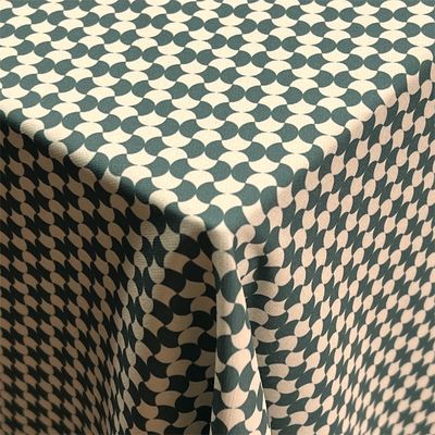 92% Poliéster 8% Tecido de Spandex Tecido Jacquard Pearl Dot Quatro lados Calças de praia elásticas Tecido