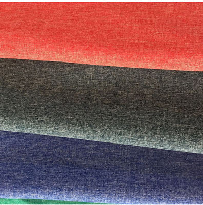 150 gm 93% poliéster 7% spandex catiônico quadrilateral tecido resistente à água elástico