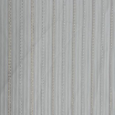 73GSM75D Ouro e Prata Seda Satinada Listrada Chiffon Tecido Material Vestido Feminino Tecido