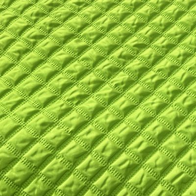 Tecido 100% poliéster para exterior Calças de crepe de bolhas Jaqueta Windbreaker Traje Tecido