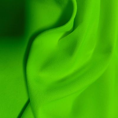 113gm Laminado Twill Pêssego Pele Veludo Cor Fluorescente 3D Embelezado Calças de Praia Tecido